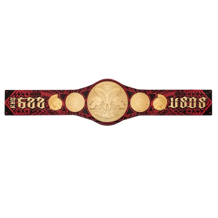 WWE The Usos 622 Day Record Breaking Championship Title - Limited Edition