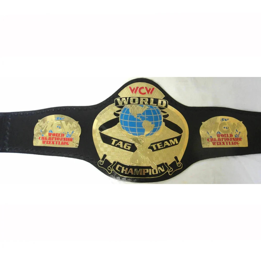 WCW Champion Belt World Tag Team World Wrestling Championship Belt