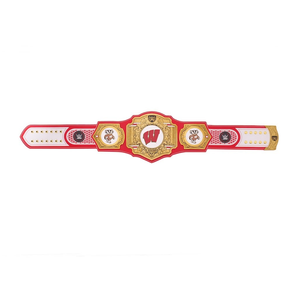 Wisconsin Badgers WWE Legacy Title Belt Champions Forge