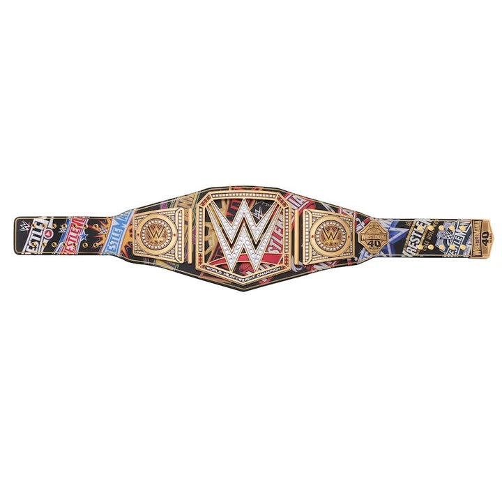WrestleMania 40 Limited Edition Modern Era Replica Title Belt