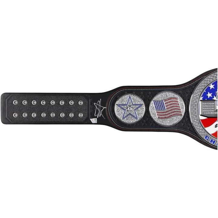 WWE John Cena Autographed United States Spinner Championship Title