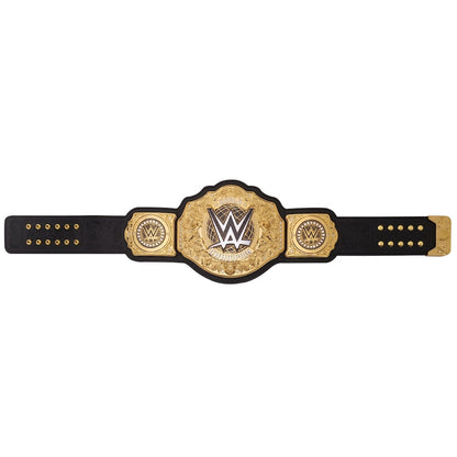 WWE World Heavyweight Championship replica belt full front view gold plated adult size