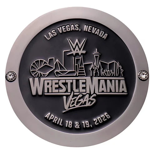 WWE WrestleMania 42 Replica Side Plate Box Set