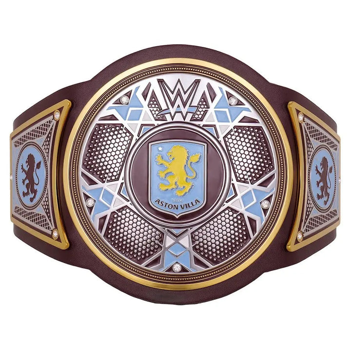 WWE x Aston Villa Legacy Champion Replica Belt – Iconic Football & Wrestling Tribute